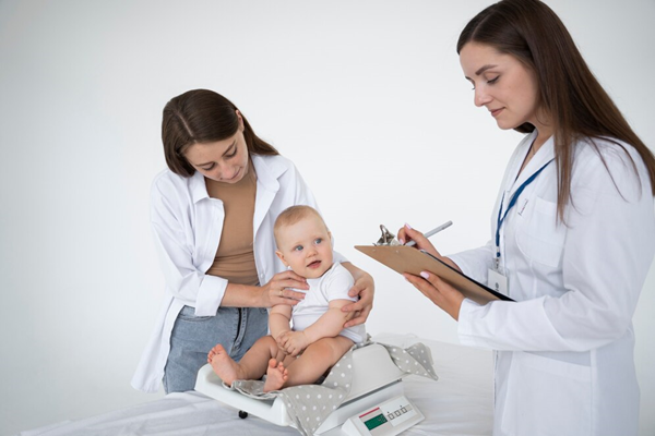 Doctors discussing practice options